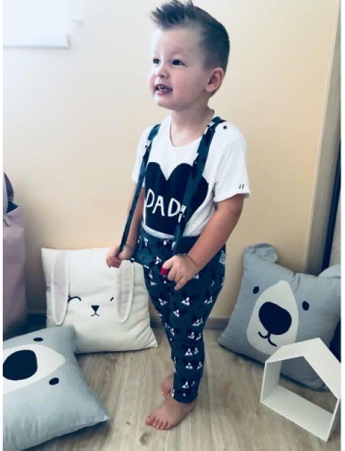 Teplákové gate na traky - vzorované