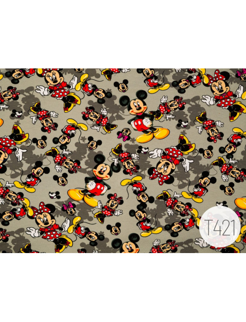 Teplákové gate na traky Minnie s mašľou a volánom