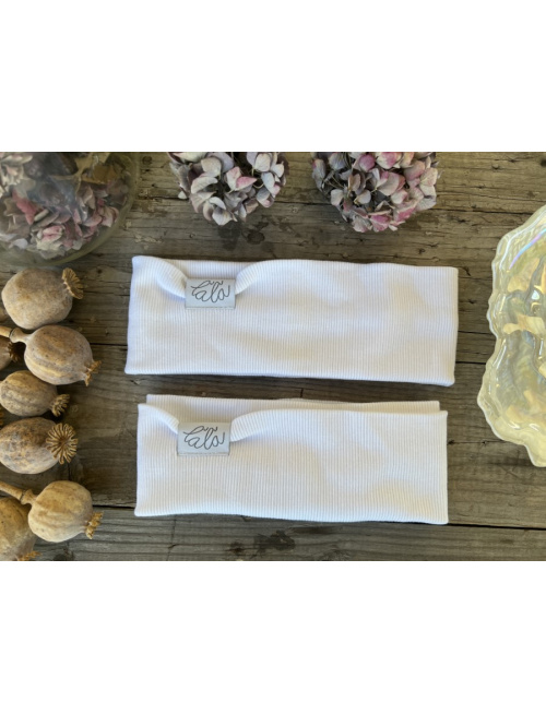 Rebro čelenka ROVNÁ - biela