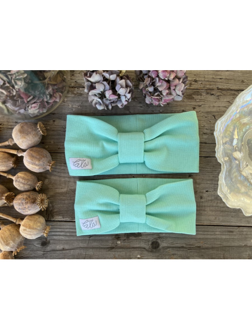 Rebro čelenka TURBAN - mentol