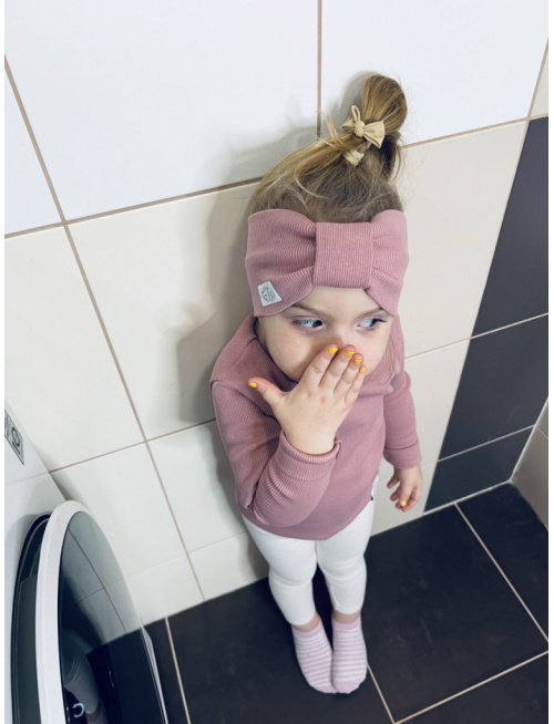 Rebro čelenka TURBAN - staroružová