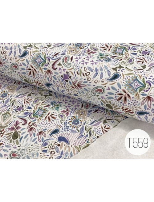 Vzorkovník - Vzorovaná teplákovina