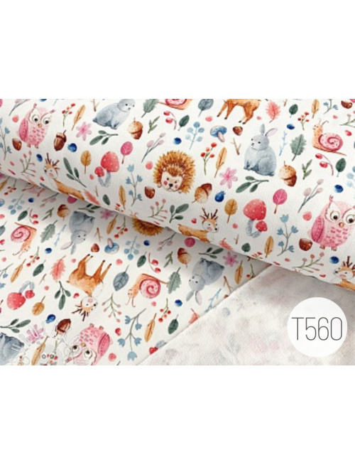 Vzorkovník - Vzorovaná teplákovina