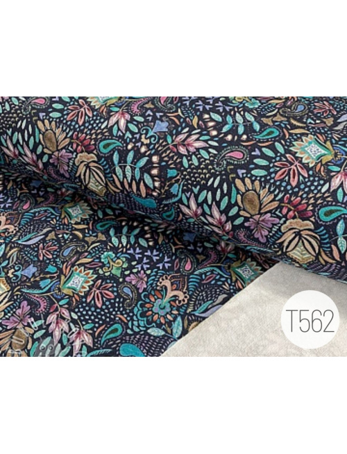 Vzorkovník - Vzorovaná teplákovina