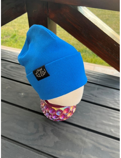 Rebro ŠMOLKO čiapka - kráľovská modrá