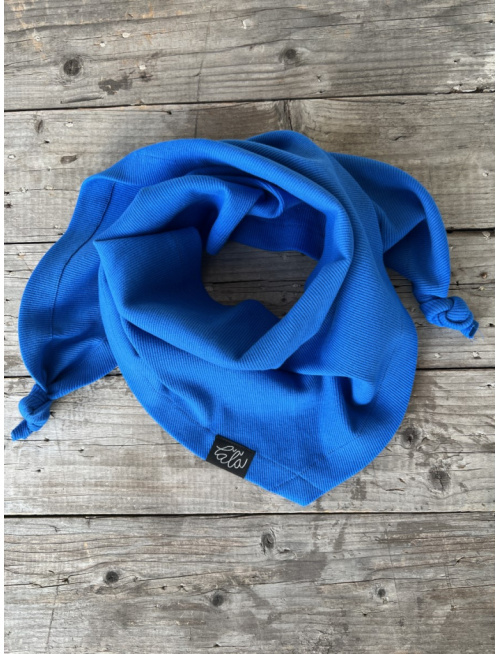 Rebro šatka - kráľovská modrá