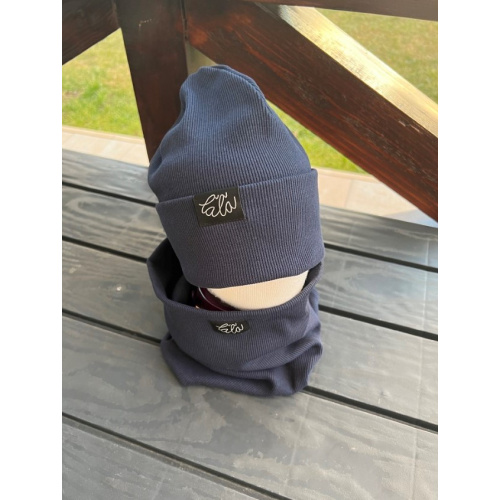 Rebro ŠMOLKO čiapka - tmavomodrá