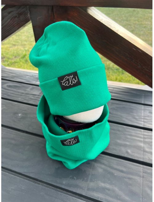 Rebro ŠMOLKO čiapka - lesná zelená