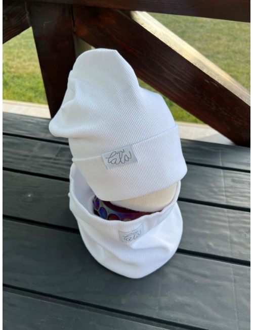 Rebro ŠMOLKO čiapka - biela