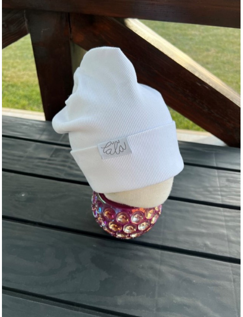 Rebro ŠMOLKO čiapka - biela