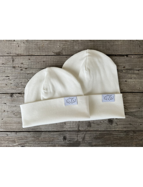 Rebro ŠMOLKO čiapka - natural maslová