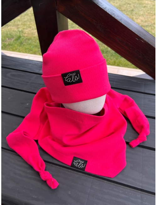 Rebro šatka - malinová