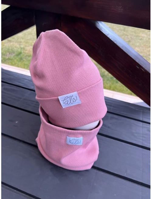 Rebro ŠMOLKO čiapka - staroružová