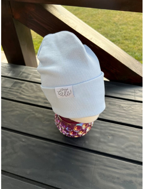 Rebro ŠMOLKO čiapka - svetlomodrá