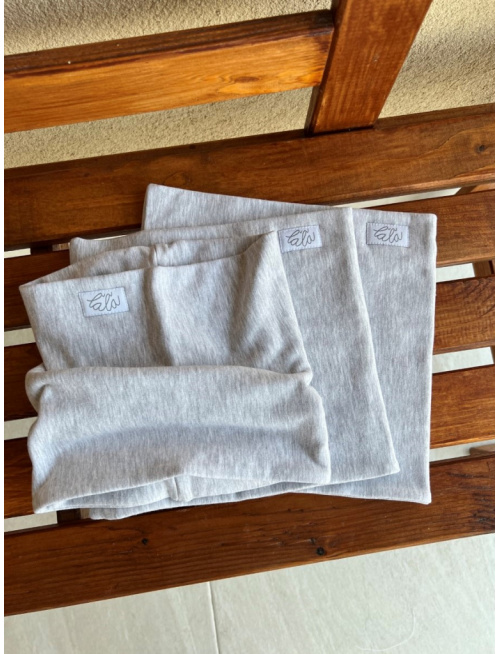 Parma tunel - sivý - dvojvrstvový