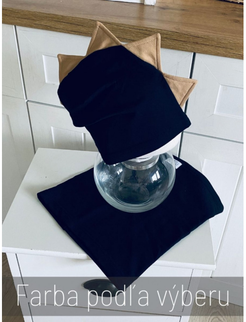 Dino čiapka - dvojfarebná