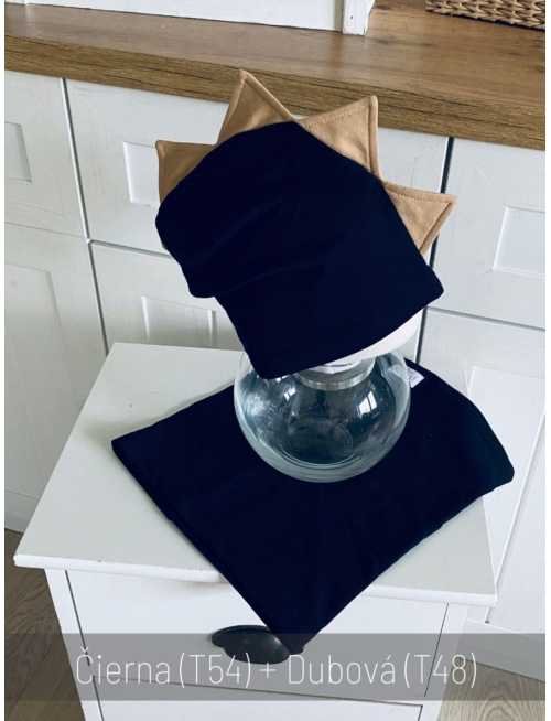 Dino čiapka - dvojfarebná