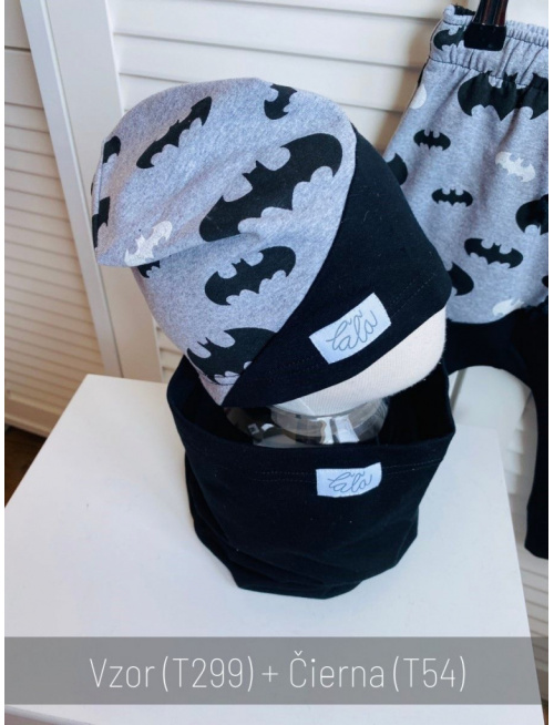 Šmolko čiapka so vzorovaným prestrihom