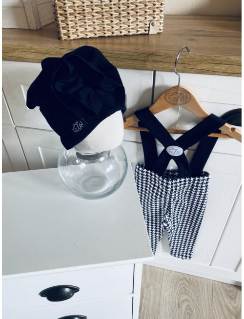 Šmolko čiapka s ružou