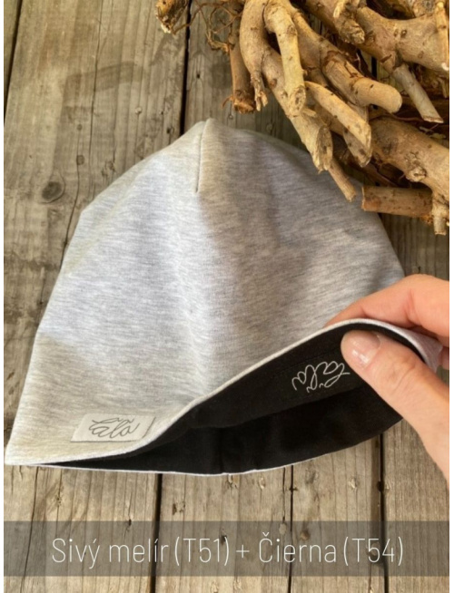 Plytká čiapka obojstranná