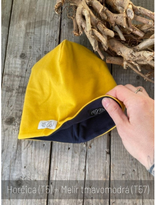 Plytká čiapka obojstranná