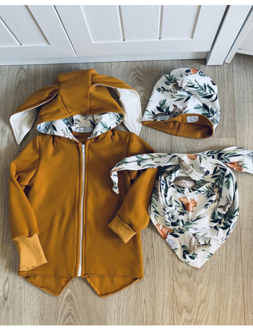 Šmolko čiapka obojstranná (farba + vzor)