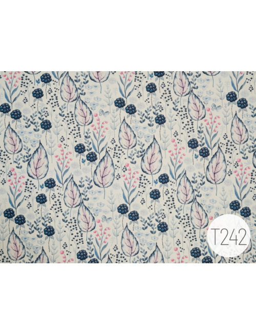 Vzorkovník - Vzorovaná teplákovina D