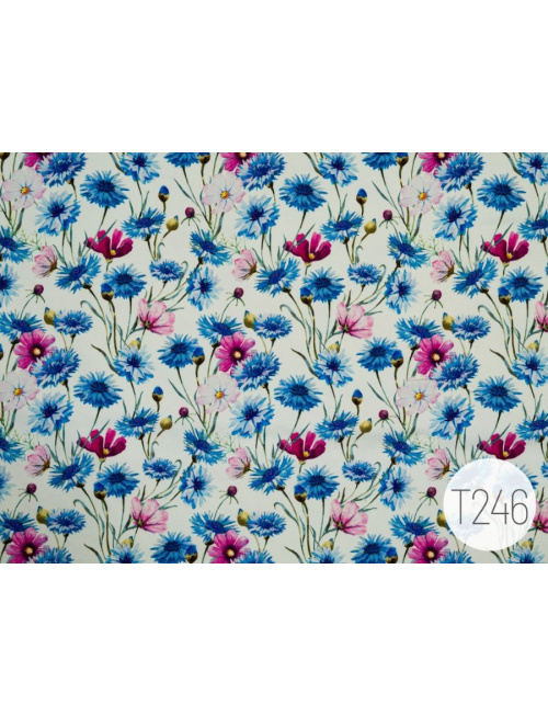 Vzorkovník - Vzorovaná teplákovina D