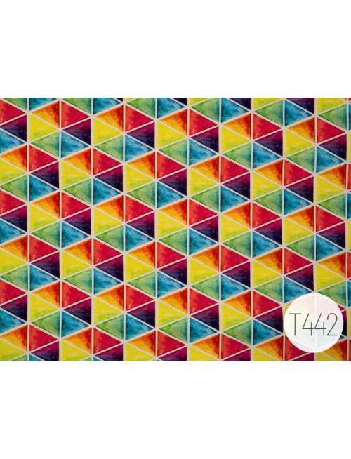 Vzorkovník - Vzorovaná teplákovina D