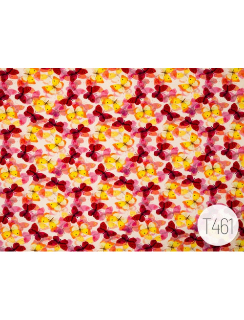 Vzorkovník - Vzorovaná teplákovina D