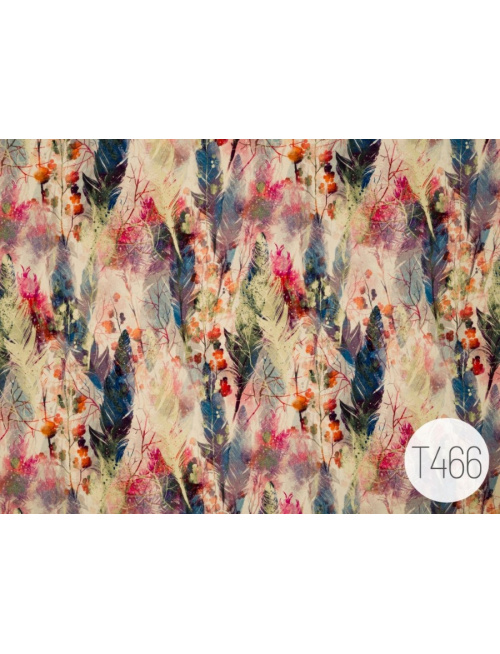 Vzorkovník - Vzorovaná teplákovina D