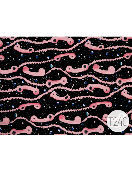 Vzorkovník - Vzorovaná teplákovina L