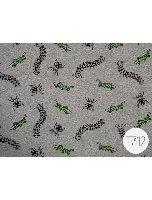 Vzorkovník - Vzorovaná teplákovina L