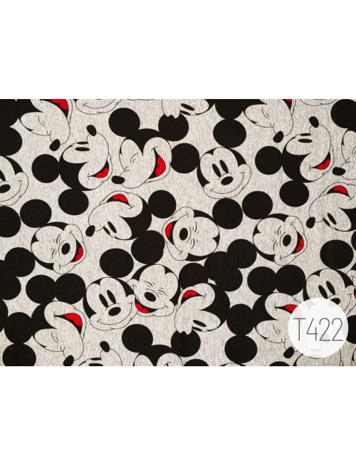 Vzorkovník - Vzorovaná teplákovina L