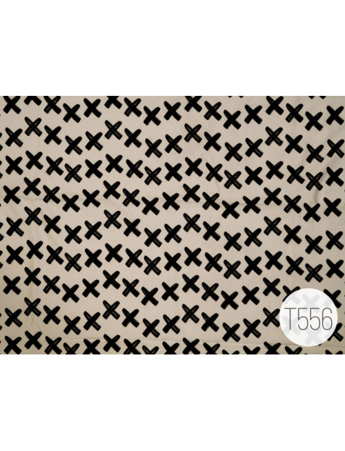 Vzorkovník - Vzorovaná teplákovina L