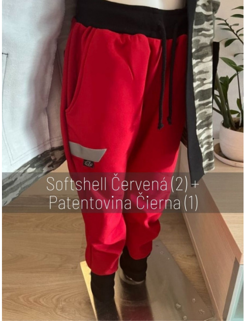 Softshell gate NEW s rastúcou manžetou - jeseň/ZIMA 