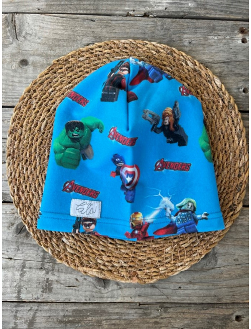 Tepláková šmolko čiapka - jednovrstvová - avengers - LEN DO VYPREDANIA ZÁSOB