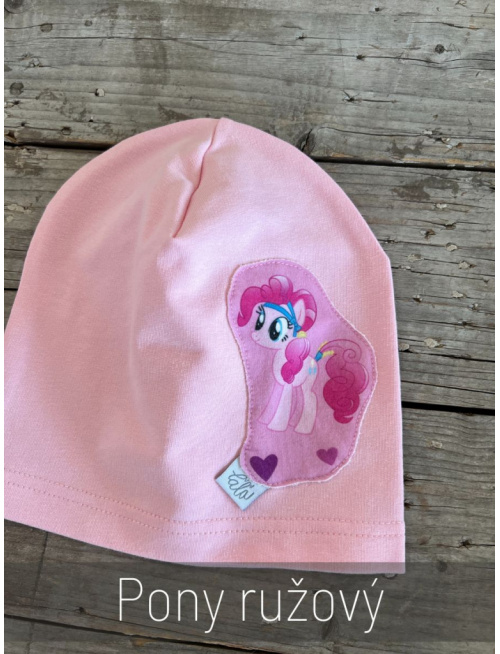 Šmolko čiapka PONY jednovrstvová - LEN DO VYPREDANIA ZÁSOB