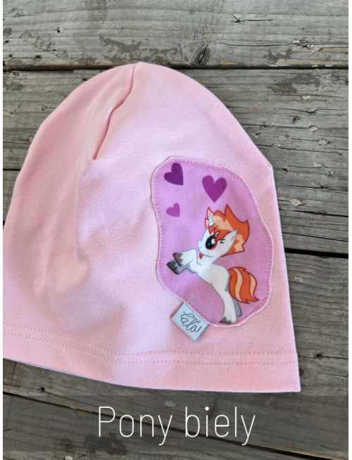 Šmolko čiapka PONY jednovrstvová - LEN DO VYPREDANIA ZÁSOB