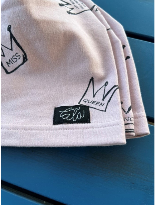 Šmolko čiapka KORUNKY jednovrstvová - LEN DO VYPREDANIA ZÁSOB