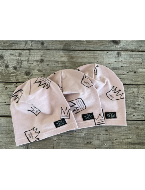 Šmolko čiapka KORUNKY jednovrstvová - LEN DO VYPREDANIA ZÁSOB