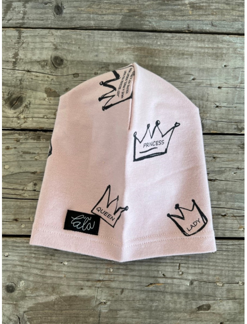 Šmolko čiapka KORUNKY jednovrstvová - LEN DO VYPREDANIA ZÁSOB