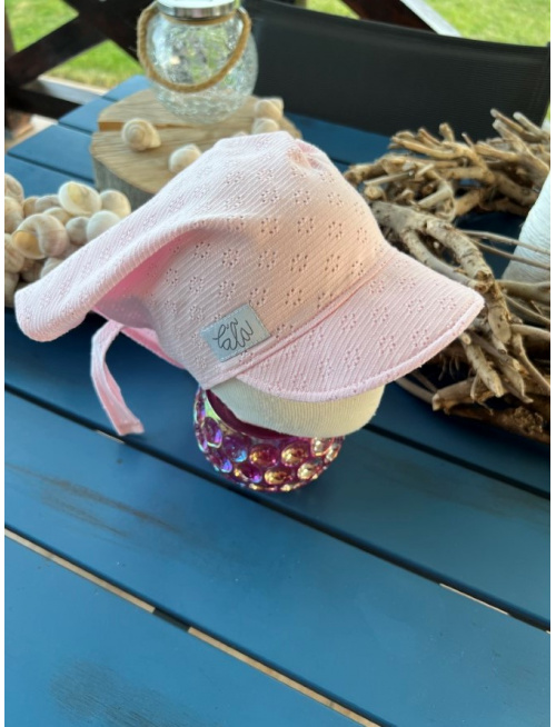 Šatka dierková SUMMER - púdrové kvietky - LEN DO VYPREDANIA LÁTOK