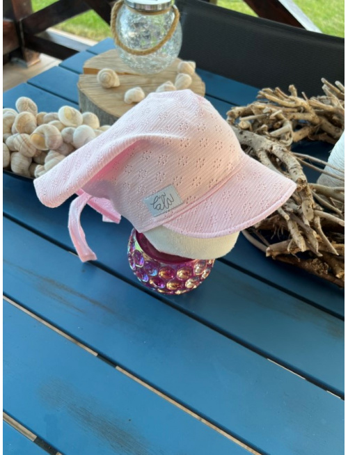 Šatka dierková SUMMER - púdrové kvietky - LEN DO VYPREDANIA LÁTOK