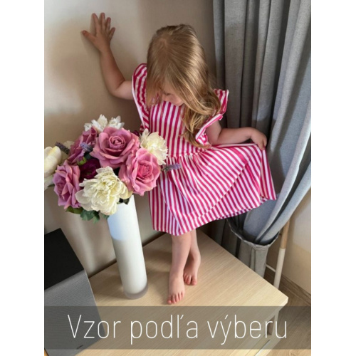 Pásikavé úpletové šaty Valéria