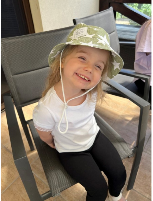 Krátke tričko LEA s bielym volánikom