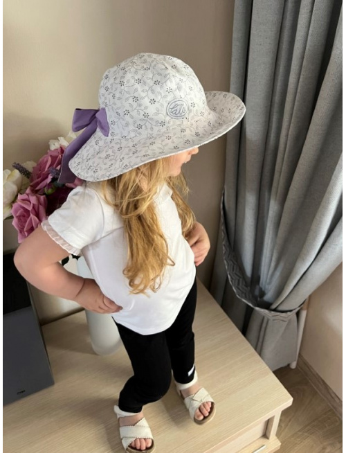 Krátke tričko LEA s bielym volánikom