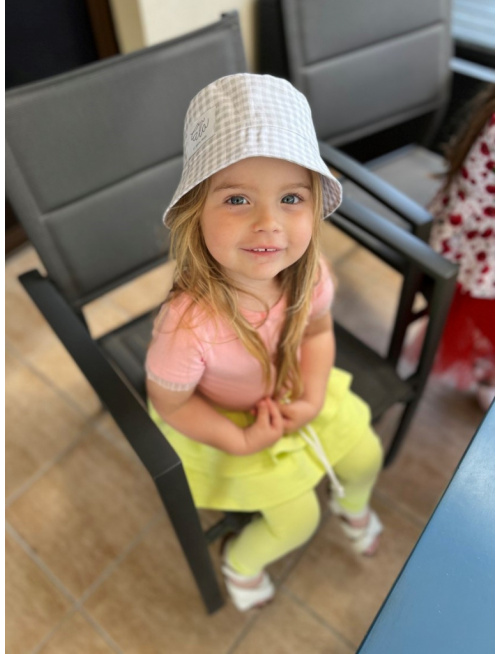 Krátke tričko LEA s marhuľkovým volánikom