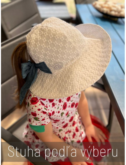 Rastúci elegantný klobúk na copík - MADEIRA 1