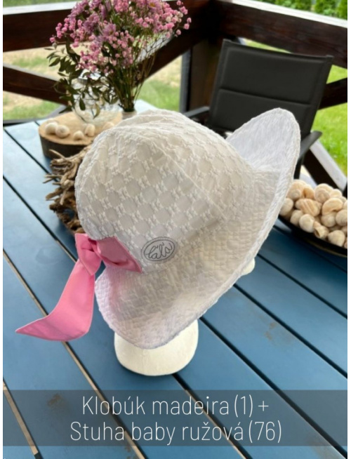 Rastúci elegantný klobúk na copík - MADEIRA 1